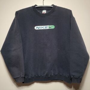 90s Nike Crewneck Pullover Sweater XL Centre Swoosh